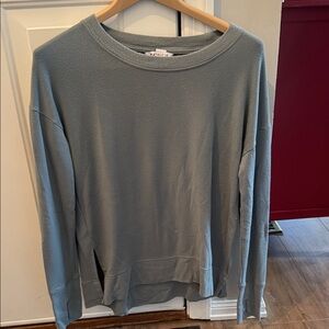Athleta - Mint green, Long Sleeve Tunic Sweatshirt